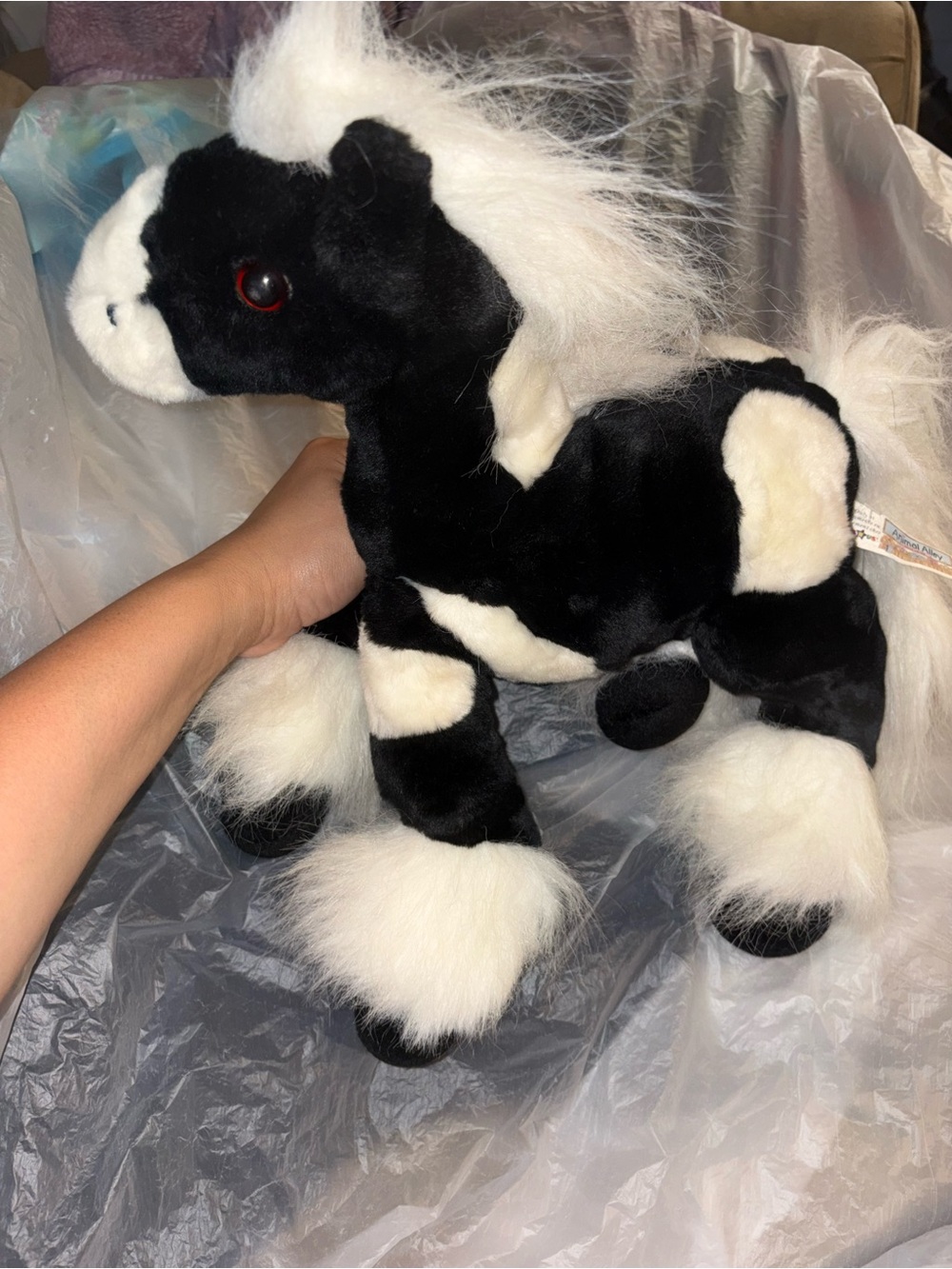 Plush horse